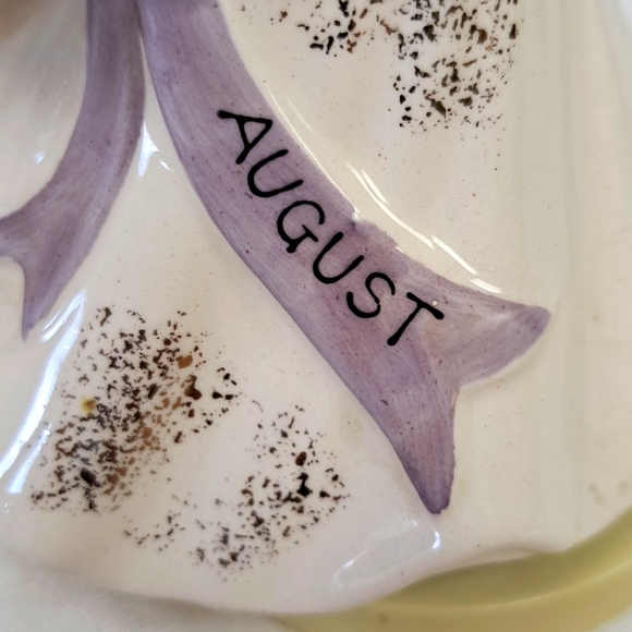 Vintage Sankyo Japan AUGUST  Birthday Angel on wind up music stand playing HBD - Picture 4 of 13